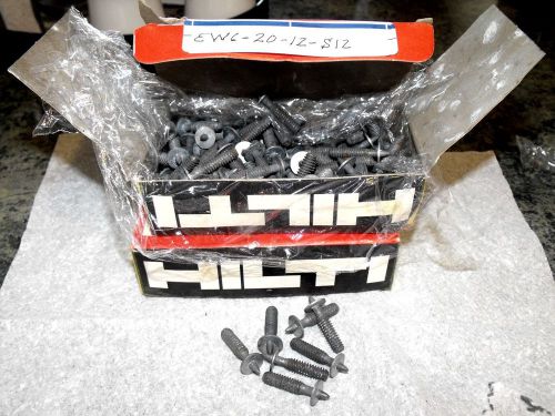 Hilti threaded fastners EW6 -20-12-S12 (5 boxes )
