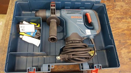 USED BOSCH 11239VS ROTARY HAMMER DRILL 1&#034; WITH CARRY CASE VERY NICE