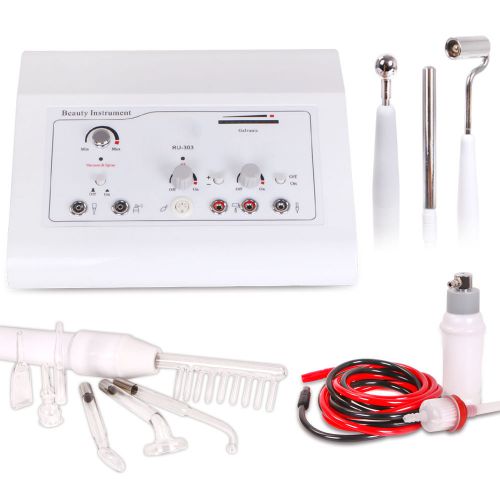 4in1 skin rejuvenation galvanic vacuum spray high frequency beauty machine spa for sale