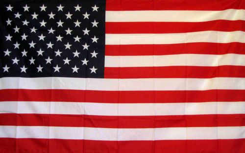 3 Old Glory 3ft x 5ft  Banners American Flags (THREE) made in USA