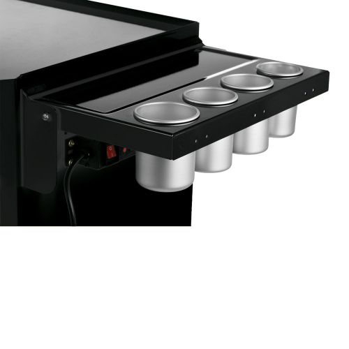 Viper tool storage black folding side shelf with power strip v1sbl for sale