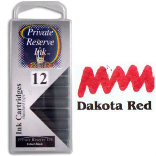 Private Reserve - Ink Cart Dakota Red (12-pack)