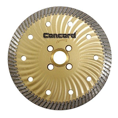 Concord Blades CBN045A10HP 4.5 Inch Granite and Marble Narrow-Turbo Wave Diamond
