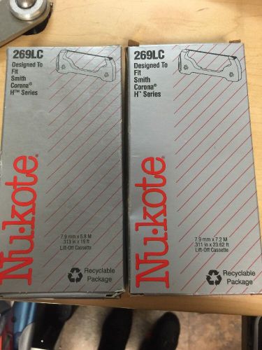 LOT OF 2 Nu-Kote 269LC for Smith Corona H Series