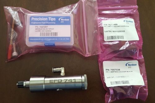 NEW NIB NORDSON EFD 741V-SS NEEDLE VALVE KIT 7007029 STAINLESS STEEL FLUID BODY