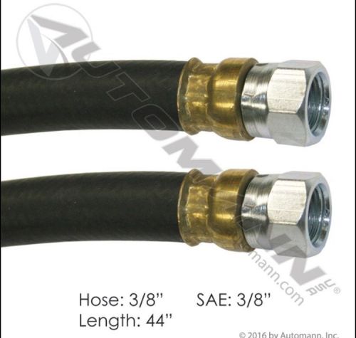 Air hose assembly 3/8&#034; 3/8&#034; sae swl-44&#034; l automann 177.7444 for sale