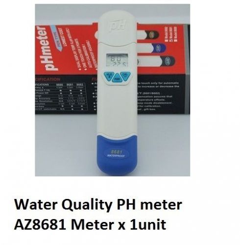 Water Quality Tester Pen type  Ph/Temp.meter AZ-8681