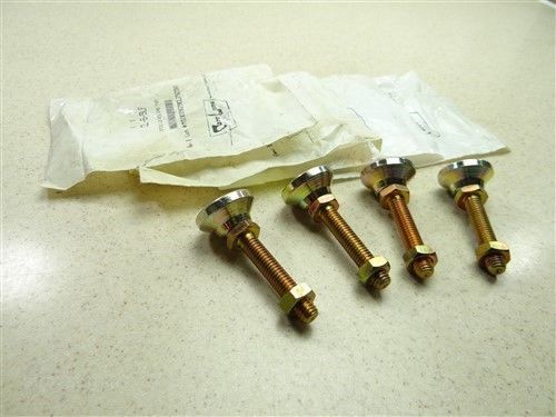 NEW! LOT OF 4 STUD LEVELING FOOT CARR-LANE CL-6 SLF