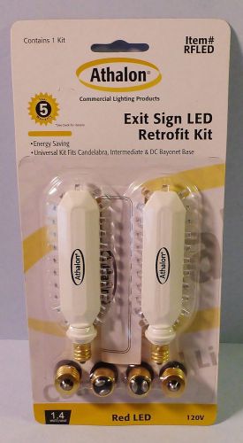 Exit Sign RED LED retrofit Kit by Athalon Item # RFLED