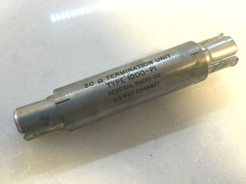 GR General Radio GR-774 1000-PI 50 Ohm Feedthru Termination tested*