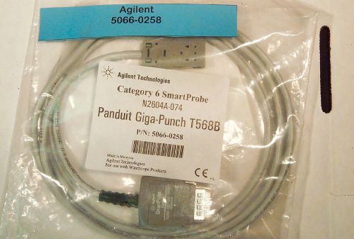 HP Agilent Keysight  N2604A-074Wirescope 155  350 Panduit Giga Punch T568B-0258