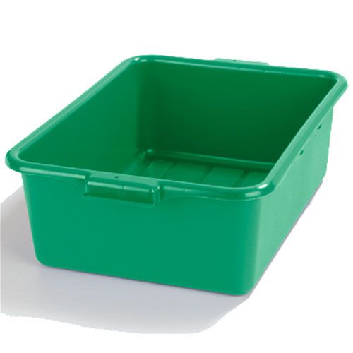 Carlisle N4401109 Bus Box, 15&#034; x 20&#034; x 7&#034;, stackable, reinforced rim, Green