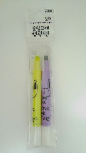 Highlighter Flluorescence Maker Pen Korean Stationary