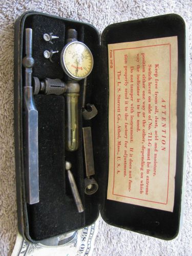 Starrett 711 .001 Lastword dial test  machinist toolmaker    tool