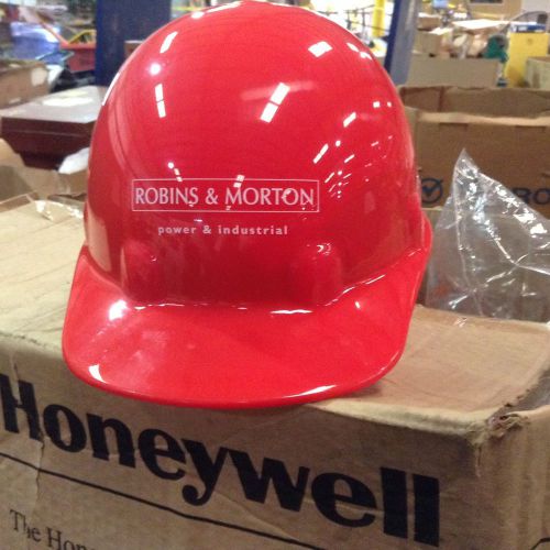 Fibre-metal/ honeywell red hard hats e2rw15a4989- lot of 9 for sale