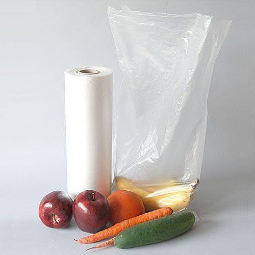 Plastic Roll Bags 10x15, HDPE Produce Roll, 1 Roll 620 Bags