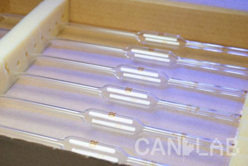 Lot of 6 Pyrex 20mL Volumetric TD/TC Pipet, CLASS A, No.7103