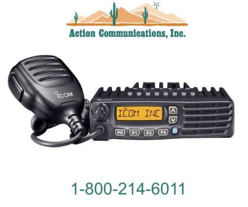 ICOM IC-F5121D-56, VHF 136-174 MHZ, 50 WATT, 128 CHANNEL IDAS MOBILE 2-WAY RADIO