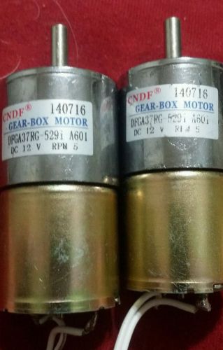 12 volt dc gearmotors