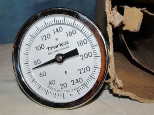 TRERICE 20-240 Degree R2 Industrial Temperature Gauge/Thermometer Steampunk J250