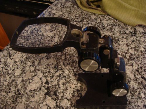 Bausch Leica stereo zoom microscope K- stand with e-arm as shown