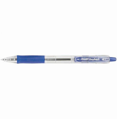 EasyTouch Retractable Medium Ballpoint Pen Open Stock -Blue