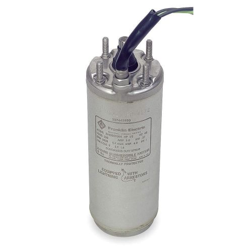2 hp deep well submersible pump motor, 3-phase, 3450 nameplate rpm, 460 voltage for sale