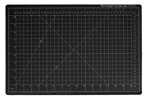 Dahle 10670 Vantage Cutting Mat, 9&#034; x 12&#034;, Black New