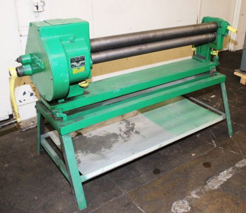 15&#034; Cap 42&#034; W Pexto 417-E BENDING ROLL, Manual - On Factory Stand