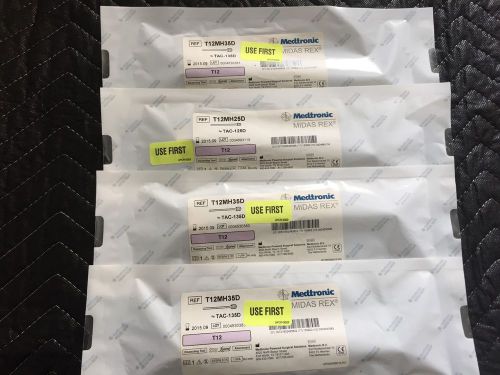 MIx Lot of 4- Medtronic # T12, Medtronic Midas Rex Legend Toos T12MH35D