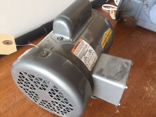 BALDOR RELIANCE INDUSTRIAL MOTOR L3501 SPEC 34C61-5507 115/230 6/3 AMPS 1725 RPM