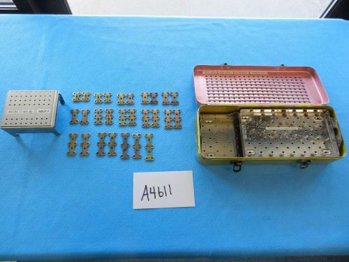 Synthes Surgical Orthopedic Anterior Cervical Spine Instruments With Case