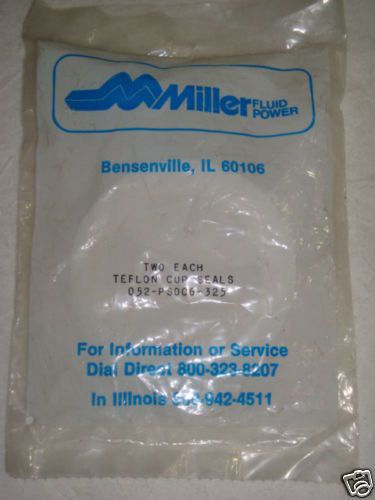 Miller fluid piston cup seal 3.25&#034; 052-ps006-325 for sale
