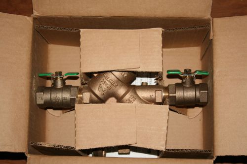 Zurn Wilkins 1” Lead-Free Reduced Pressure Backflow Preventer Assembly 1-975XL2