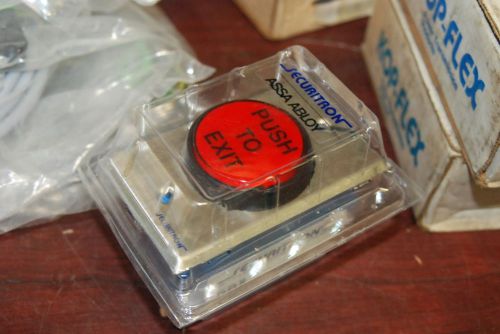 Securitron, PB5, Push button 2&#034;, Red light, NEW