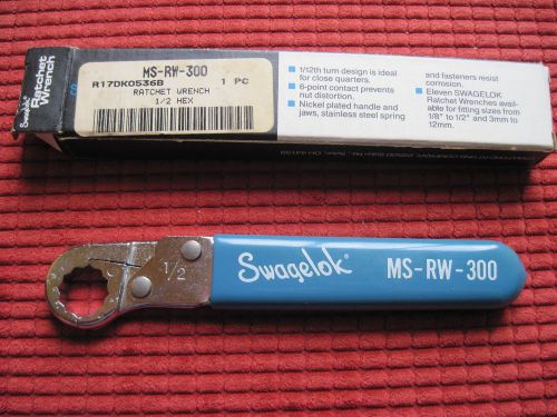 SWAGELOK MS-RW-300 1/2&#034;  Ratchet Wrench for tubing fittings