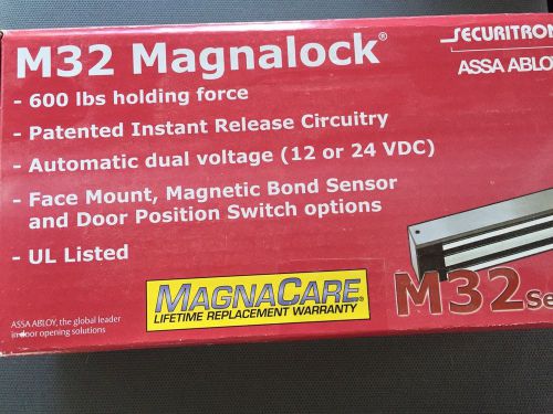 M32 Maglock. Brand New In Box. Face Mount