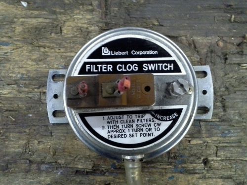 Liebert filter clog switch model AP4268