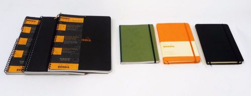 Rhodia 4 Colors Book DOT Grid Webnotebook Clairefontaine Basic Clothbound Book