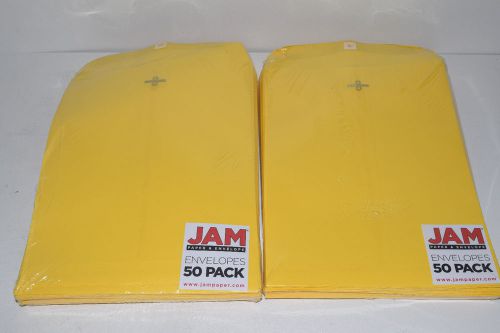 Jam Paper Envelopes 50 Pack X2 100 Total 10&#034;X13&#034;