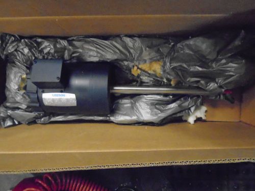 LEESON C6T17DC65A Electric Motor 3/4HP with 1.131&#034;Dia. x 15&#034; Long Shaft