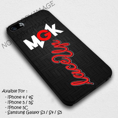 The MGK Machine Gun Kelly logo Iphone Case 5/5S 6/6S Samsung galaxy Case