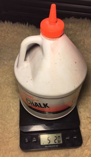 Keson Ultra Fine Marking Chalk 5lb GLO-orange