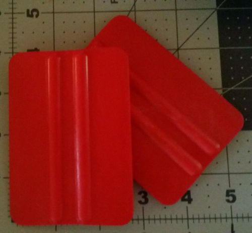 1X Red Plastic  Squeegee application tools sticker decals vinyl car
