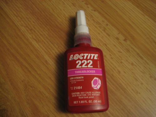 One loctite 222 threadlocker exp. date 05/17, msrp 40 $$$ for sale