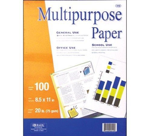 Bazic BAZIC 80 Ct. White Multipurpose Paper