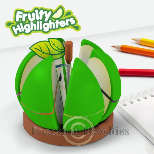 Fruity Highlighters - Apple Highlighter Green High Lighter Light Lighters Fruit
