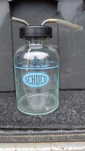 Schuco vac suction pump glass jar canister