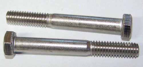 100 bulk qty-18-8 stainless steel nc hex head bolt 5/16-18x2-1/2(13361) for sale