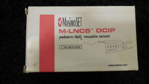 Masimo Set M-LNCS DCIP pediatric SpO2 reusable sensor.